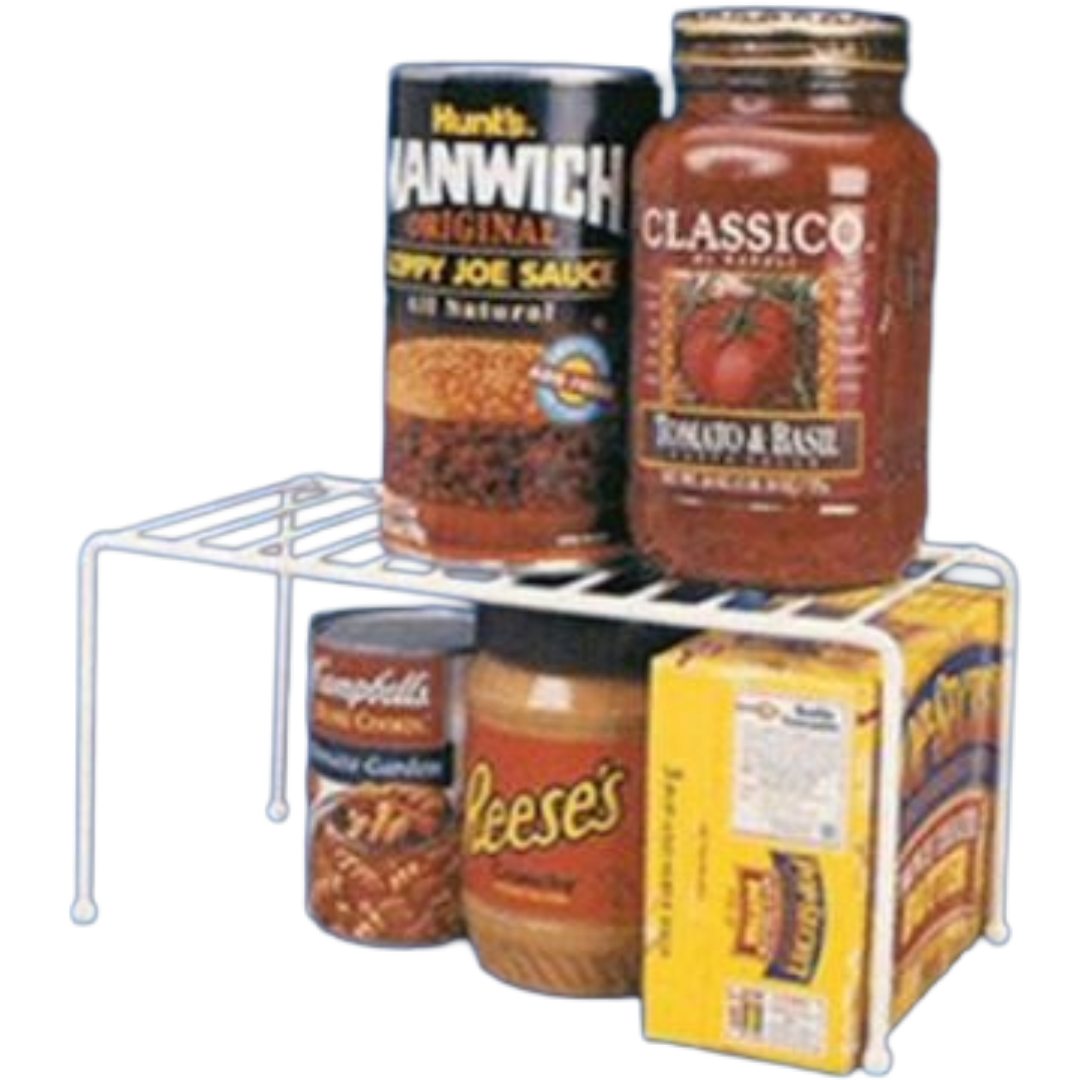 Helper Shelf, Grayline, Polyethylene Coated Steel Shelf Medium, White AP 030657