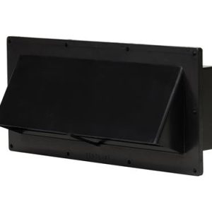 Black Stove Vent Hood Exhaust Outlet, Ventline BV2250-05R Black Stove Vent Hood Exhaust Outlet