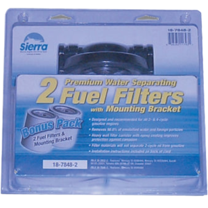 Fuel Water Separator Filter Set Of 2, Sierra Marine 18-7848-2 Fuel Water Separator Filter Set Of 2, Sierra Marine 18-7848-2