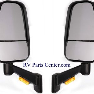 Ramco Mirror Set 1350 Series Black w/ Turn Signal, Ramco 1350CCT
