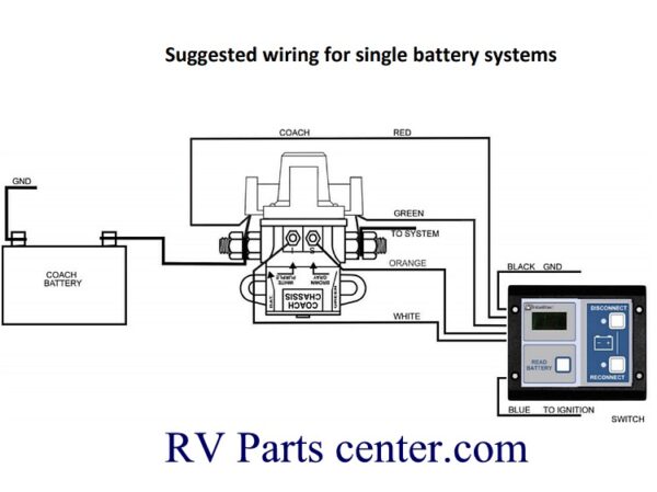 Battery Disconnect Panel BD1 00-01090-100