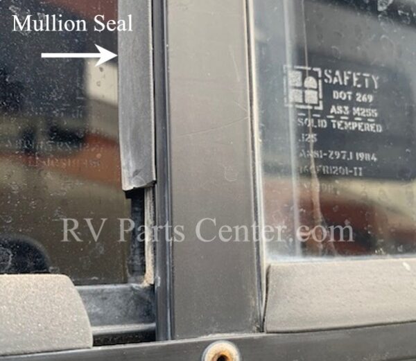 Hehr 9/16 Mullion Seal, Black 009-421