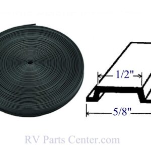 5/8 inch x 25 foot Flexible Insert Black, AP Products 011-367