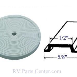 5/8 inch x 25 foot Flexible Insert White, AP Products 011-370