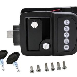 Electric Travel Trailer Lock, Bauer Style, AP Products 013-509