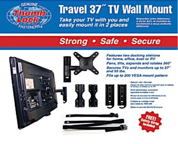 Travel 37 inch TV Wall Mount, Ready Amer MRV3510