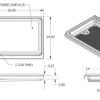 24 x 36 Shower Pan, RH Drain, Off White SP2436PR