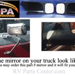 Cipa Trailer Towing Mirror Left or Right Side, Cipa 11000