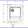 12054-37 TriMark RV Compartment Door Lock - 6 Pack