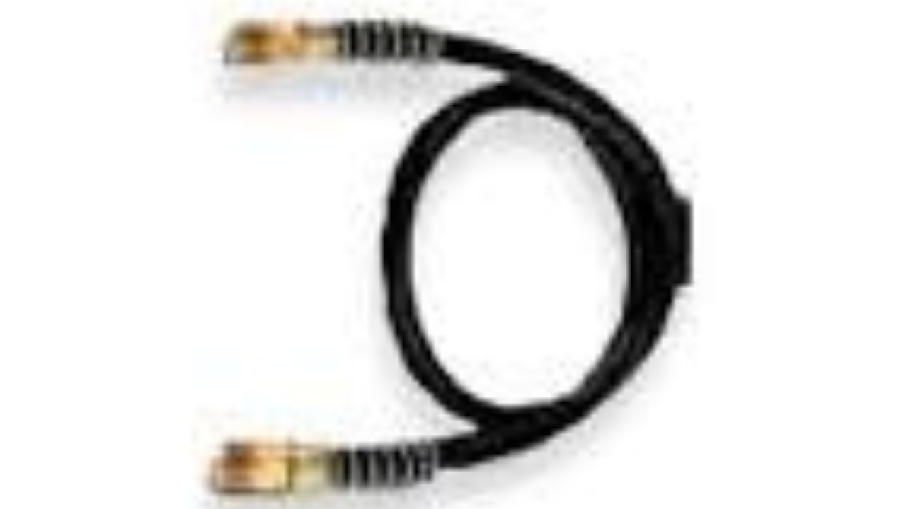 Rubber Air Line Hose 10′ Black, Velvac 140139
