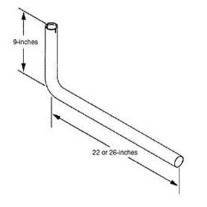 Onan Marquis Tailpipe Kit 26 inch, Cummins Onan 155-3481-02 Onan Marquis Tailpipe Kit 26 inch, Cummins Onan 155-3481-02