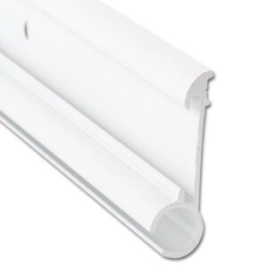 Awning Rail 16 Foot Length Polar White Single, AP Products 021-51001-16 Awning Rail 16 Foot Length Polar White Single, AP Products 021-51001-16