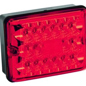 LED Single RV Tail Light Red 86 Series Lights, Bargman 48-86-101