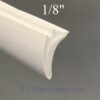 Hehr Glazing Bead Used on 1/8 Glass, White Exterior RV Window Seal  - H009-842-41