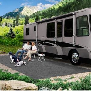 Patio Rug 8' x  20' -  Gray , Prest-O-Fit 2-1173