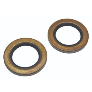 Wheel Bearing Seal; 1.24 Inch Inner Diameter; Pack Of 2; AP Products 014-181621-2