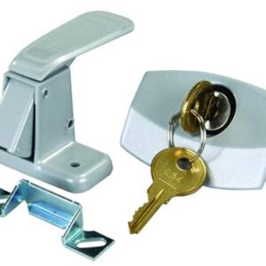 Locking Camper Tent Trailer Door Latch, JR Products 10805