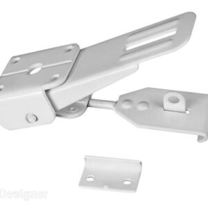 White Fold Down Camp Latch, E316 White Fold Down Camp Latch, E316