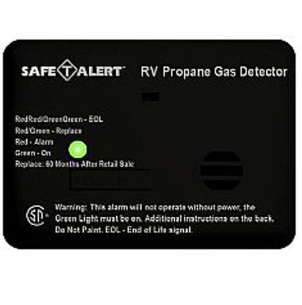 Propane Leak Detector, 12 Volt, Black, MTI Industry 20-441-P-BL