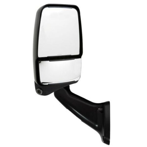 Driver Side RV Mirror, Manual with Camera, Black, Velvac 719151