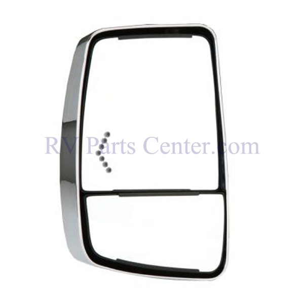 2020XG Mirror Head, Chrome, Electric, w/TS, Driver Side Velvac 716519