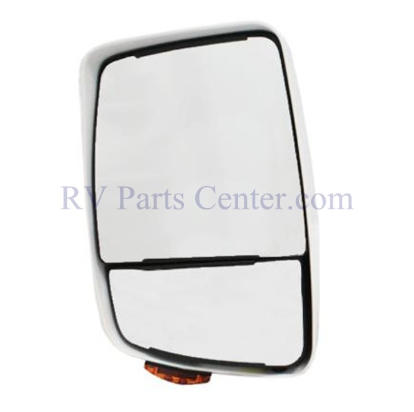 2020XG Mirror Head, White, Electric, w/TS, Driver Side Velvac 716507