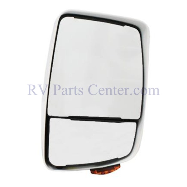 2020XG Mirror Head, White, Electric, w/TS, Passenger Side Velvac 716506