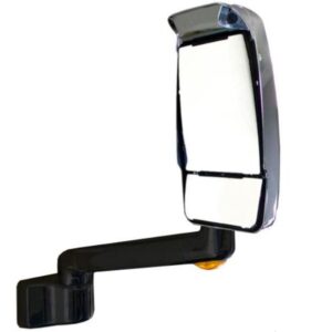 RV Motorhome Mirror, Passenger Side, 2030 Chrome/Black, Camera, 17 Inch Lighted Arm, Velvac 717298-1 RV Motorhome Mirror, Passenger Side, 2030 Chrome/Black, Camera, 17 Inch Lighted Arm, Velvac 717298-1