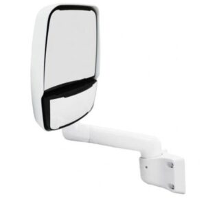 RV Motorhome Mirror, 2030 Driver Side,White, 10 Inch Arm, Velvac 715147