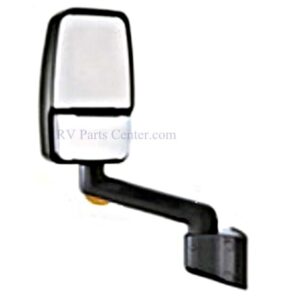 Motorhome Mirror, Driver Side, Black, 14 inch Arm, Velvac 714289