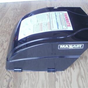 Fan/Mate Rain Cover for High-Powered Ceiling Fan - Black, Maxx Air 00-955002