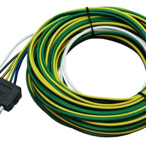 25 Foot With 4 Foot Ground Wire Trailer Wiring Connector, Wesbar 702275