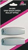 Compartment Door Bullet Style Catch – Gray – 1 pair, Prime 18-5083