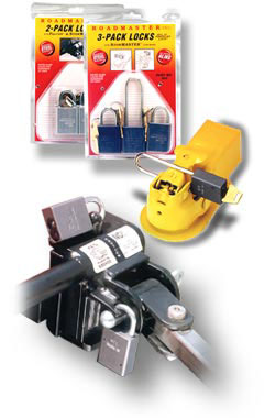 Quick Disconnect Tow Bar Padlocks – 3 Pack , Roadmaster, Inc. 303
