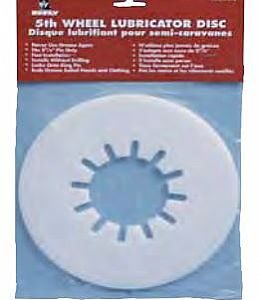 Slick Disc 8 inch 5TH Wheel Hitch Lube Plate 33862, HUSKY 33862