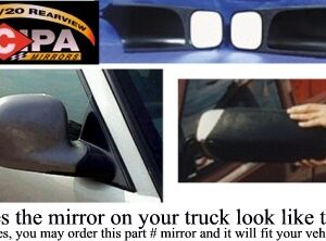 Cipa Towing Mirror- Left  - 1 each, Cipa 10501