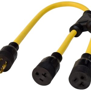 3 Foot Power Cord Adapter 20 Amp, Valterra A10-G20420Y