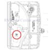 Tri-Mark Exterior Paddle Lock Only with 1 inch Deadbolt, 36283-07