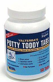 Valterra Potty Toddy Tabs - 50 pack, Valterra Q5004