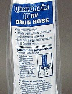 Valterra 10 Foot RV Sewer Hose, Valterra D04-0047 Valterra 10 Foot RV Sewer Hose, Valterra D04-0047