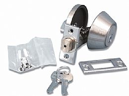 Valterra Trailer Universal Dead Bolt Lock, Valterra L32CS3008 - Image 2