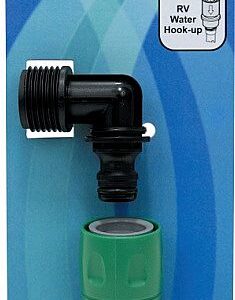 Valterra Plastic Quike Conn With 90' RV Adapter, Valterra A01-0137VP