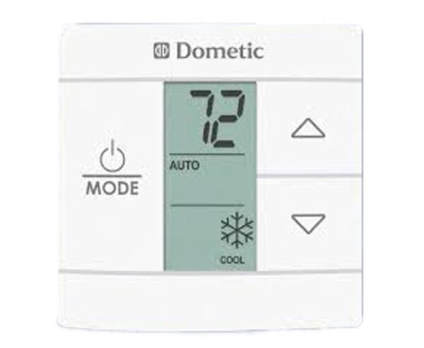 CT Single Zone Control Kit Cool/Furnace - White, Dometic 3316230.700
