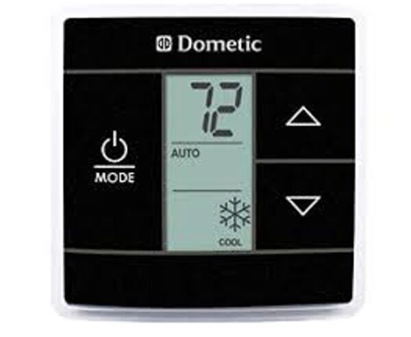 CT Single Zone Control Kit Cool/Furnace - Black, Dometic 3316230.714
