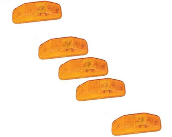 5-Pack RV Clearance Light Amber, Bargman 34-99-002