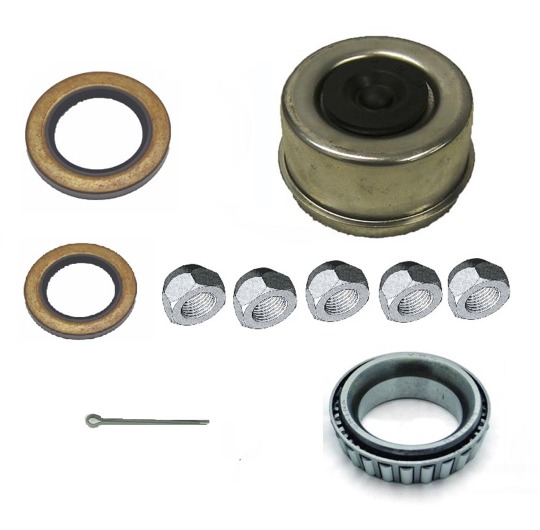 Trailer Wheel Bearing, 3500 lb Axle Capacity Hub; AP Products  014-035122