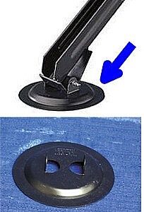 Jack Stabilizing Base Pads 4 Pack by Camco, Camco ASBASE (57883)
