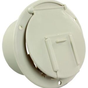Electrical Cable Hatch, Polar White, J. R. Products 541-2-A