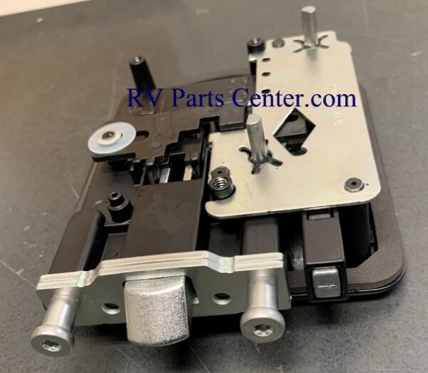 RV Door Lock w/Dead Bolt and Steel Plunger, Trimark 37575-01-K