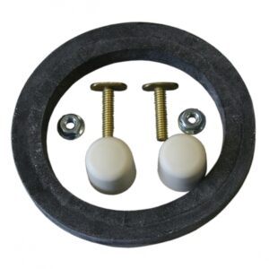 300 Series Toilet Floor Flange Seal and Mounting Hardware Kit White, Dometic 385311652